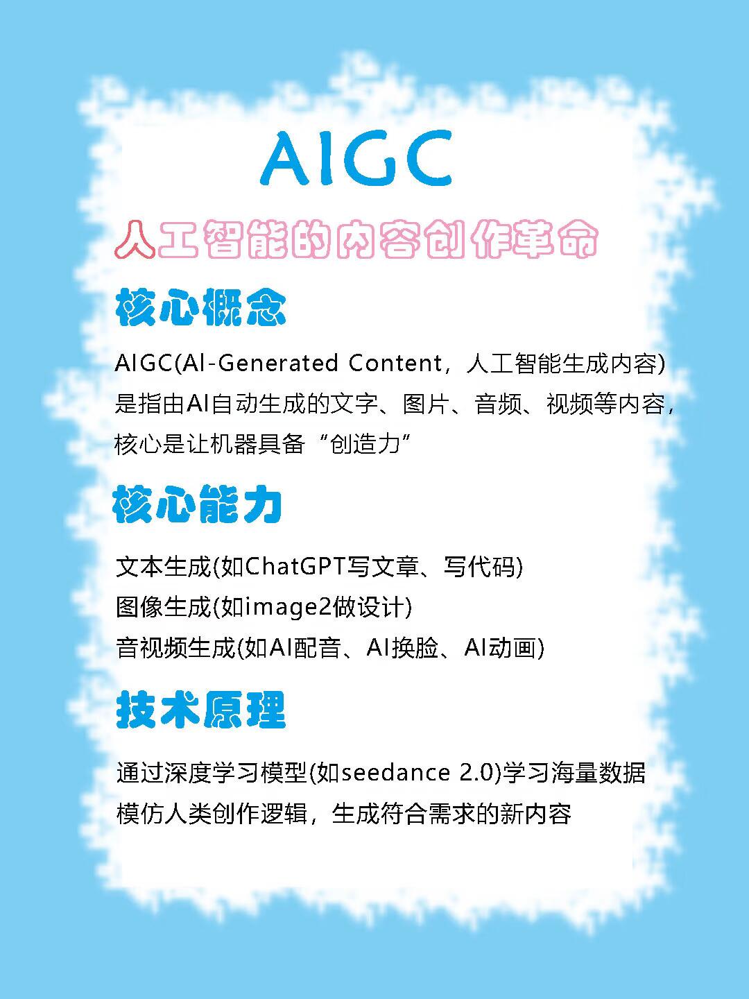 AIGC式技术原理通俗解读