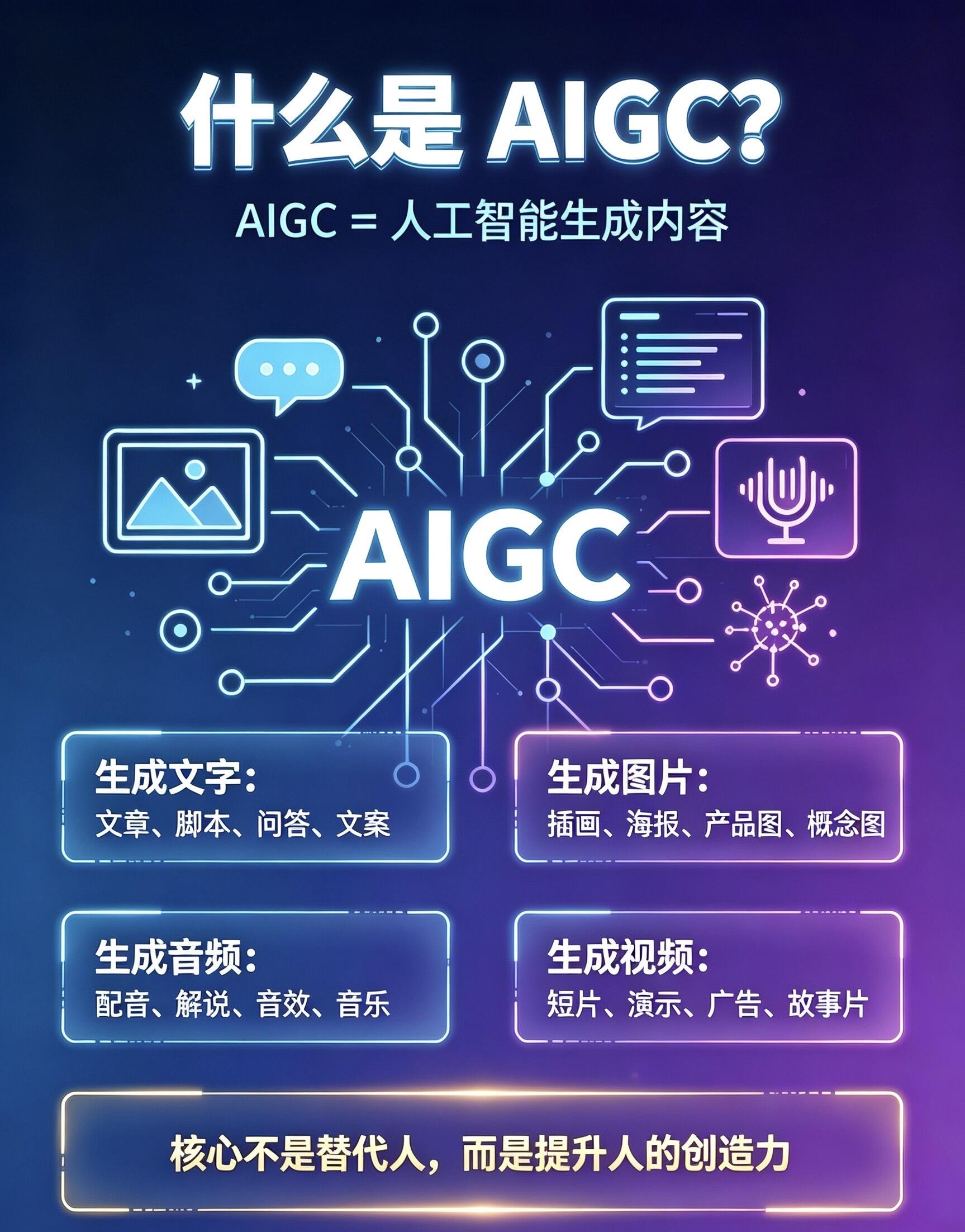 AIGC概览技术原理通俗解读